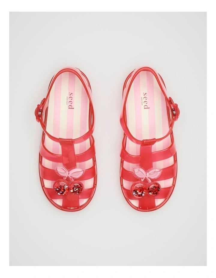 Glitter Cherry Jelly in Strawberry Red image 3