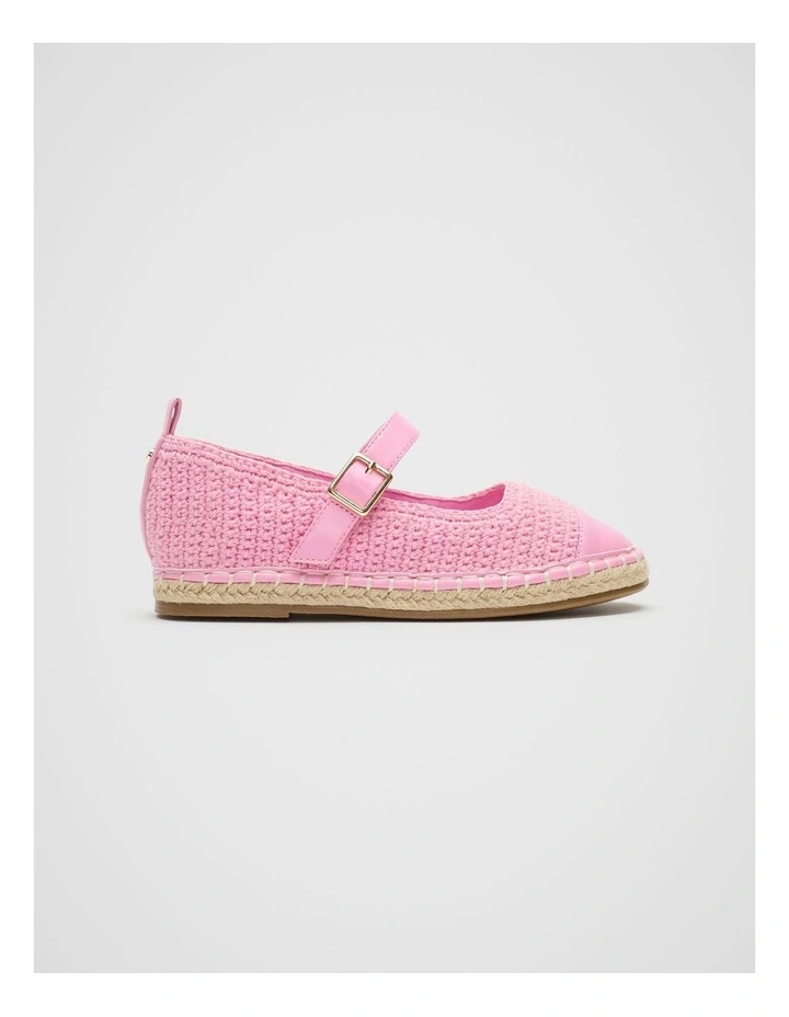 Mary Jane Espadrille in Candy Pink image 1