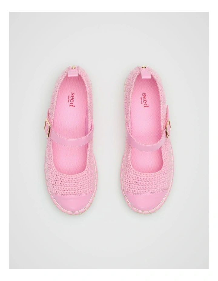 Mary Jane Espadrille in Candy Pink image 3