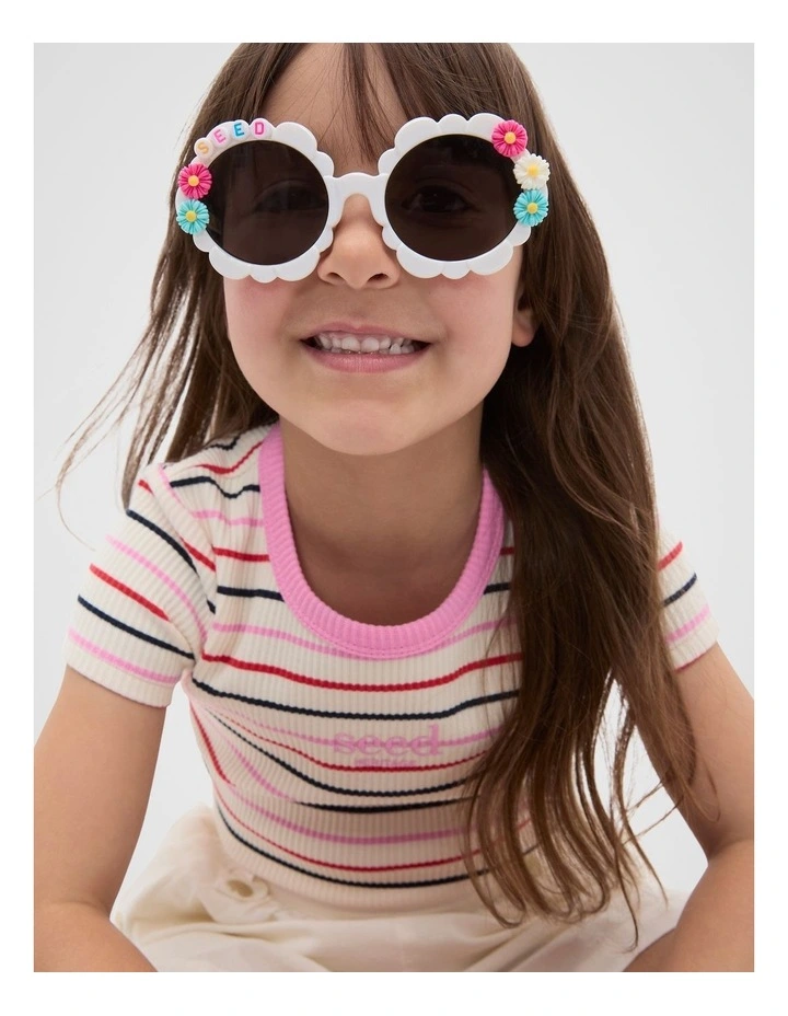 Flower Sunglasses in Multi image 2