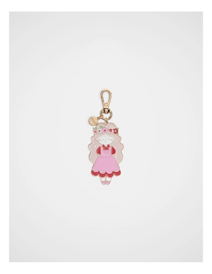 Cottage Home Bag Charm in Multi image 1