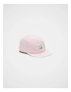 5 Panel Cap in Pink Lemonade