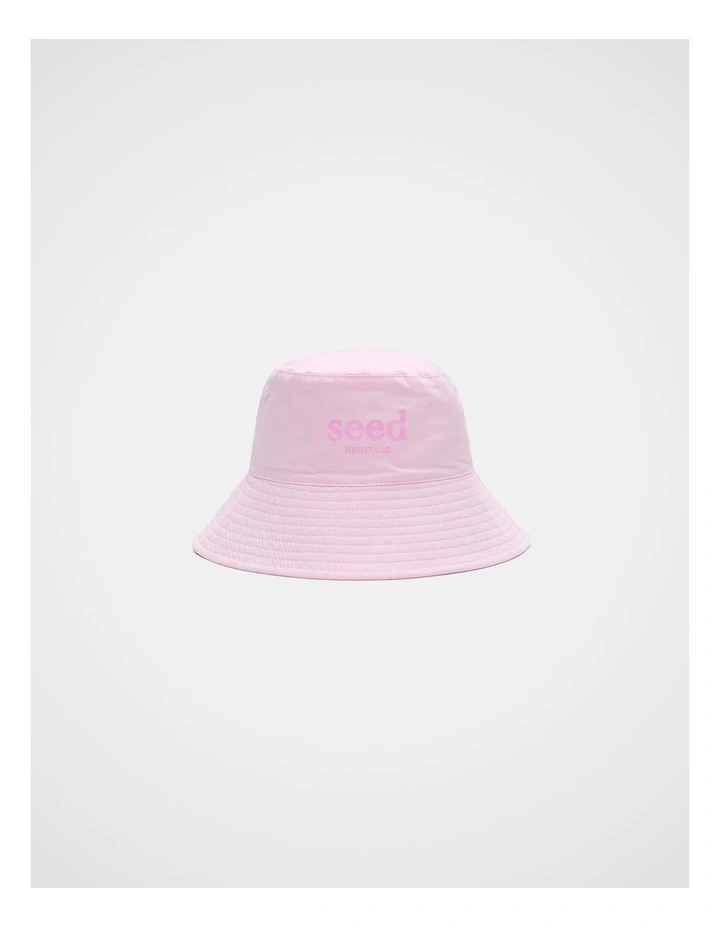 Adjustable Bucket Hat in Pink Lemonade image 1