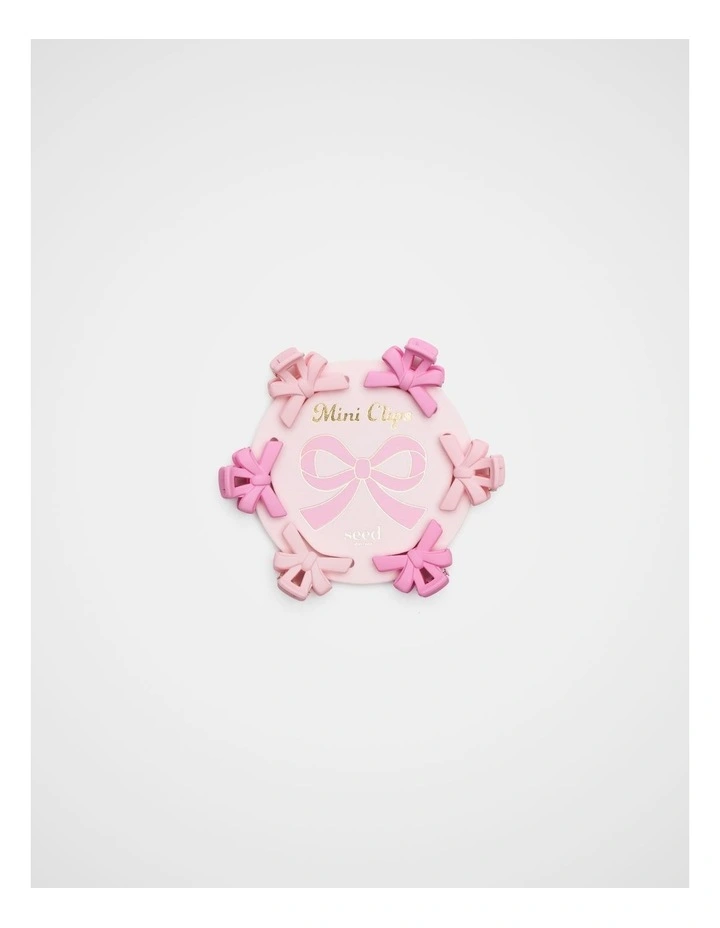 Mini Bow Clips Wheel in Multi image 1