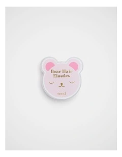 Mini Bear Hair Bobbles in Multi