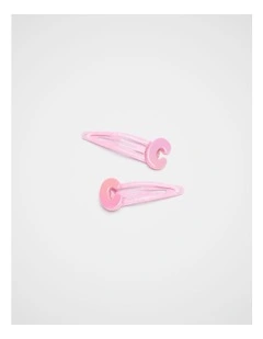 C Initial Snap in Pink