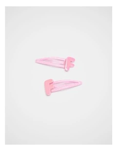 F Initial Snap in Pink