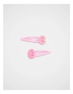 G Initial Snap in Pink