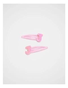 J Initial Snap in Pink