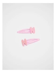 N Initial Snap in Pink