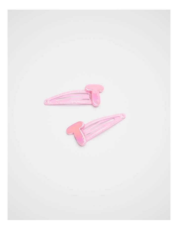 T Initial Snap in Pink image 1