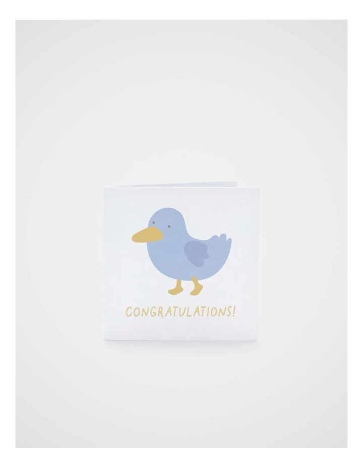 Congratulations Duck Card image 1