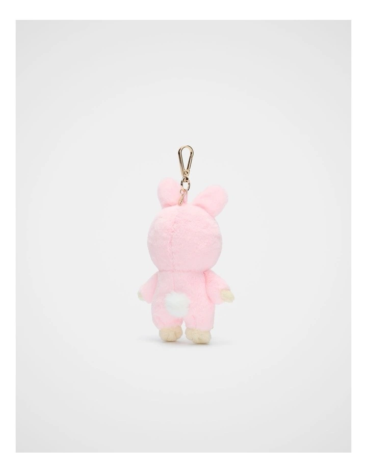 Bunny Onesie Bag Charm in Pink Lemonade image 2