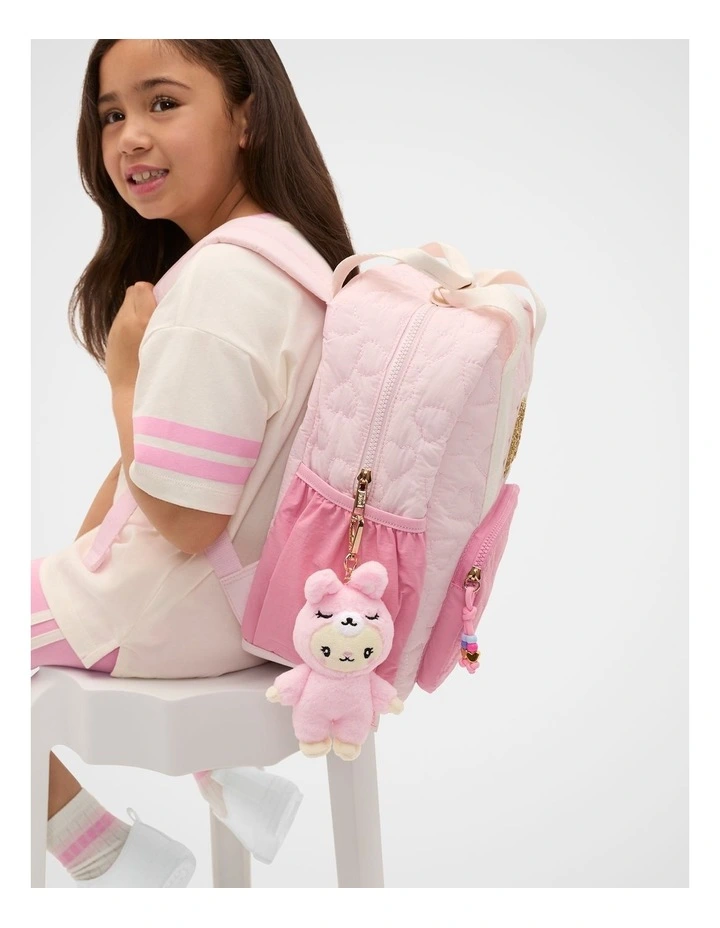 Bunny Onesie Bag Charm in Pink Lemonade image 3