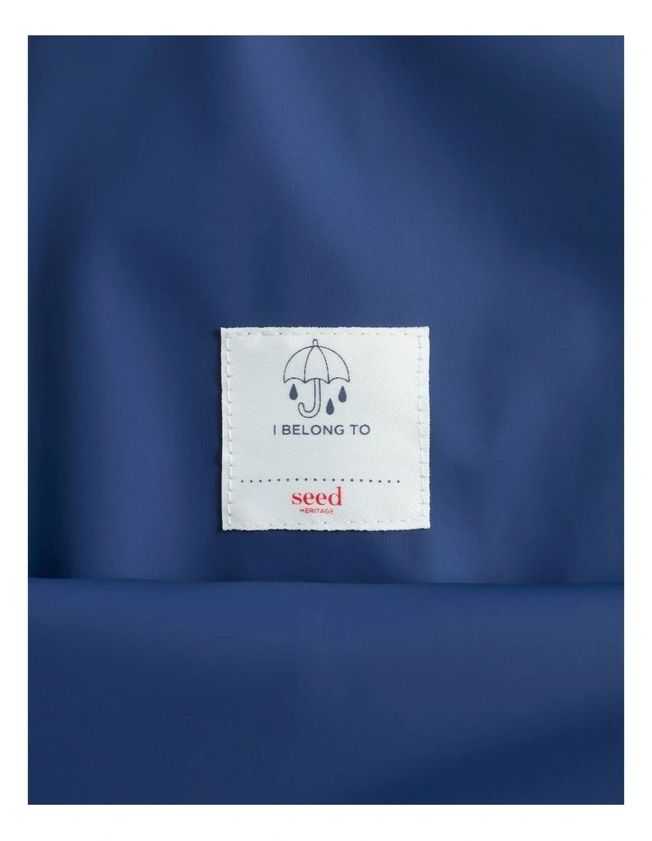 Mini Rain Overall in Blue image 3