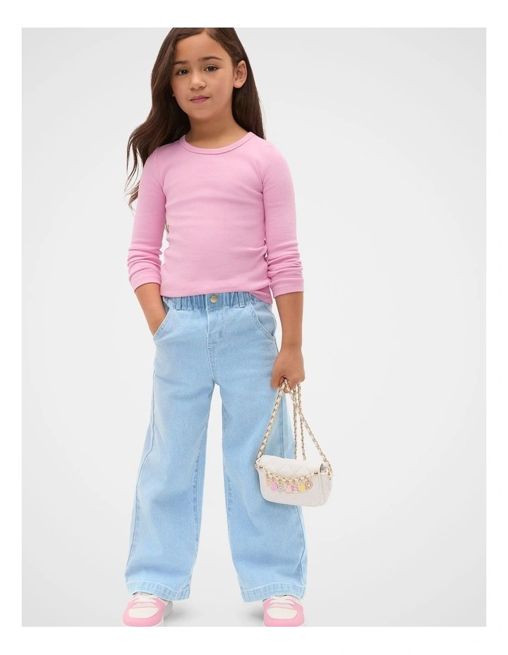 Quilted Charm Bag in Classic Cream image 2