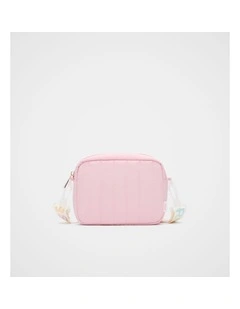 Quilted Nylon Bag in Cherry Blossom