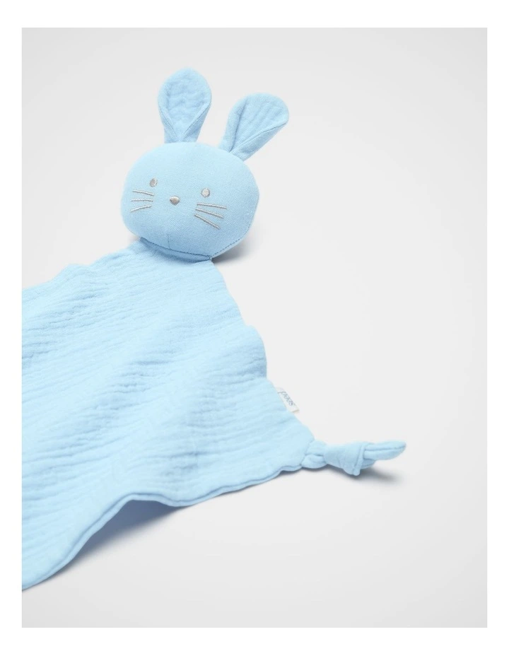 Bunny Comforter in Powder Blue image 2