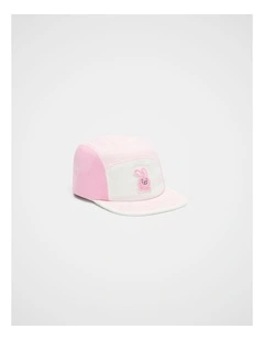 Bunny 5 Panel Cap in Pink Multi