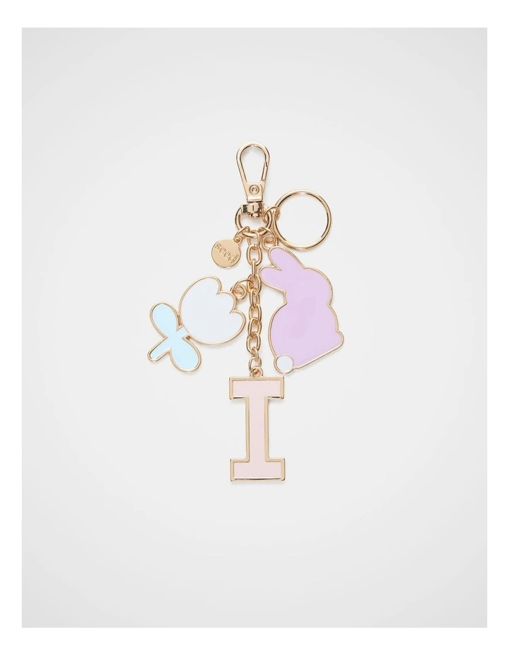 Bunny Initial Keyring - I image 1
