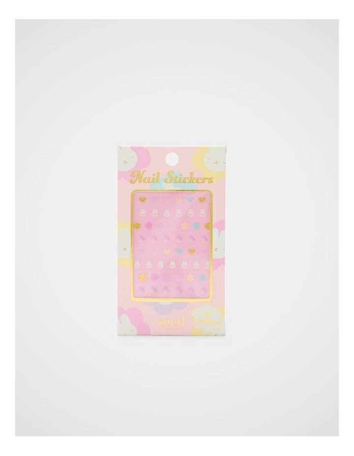Bunny Nail Stickers in Multi image 1