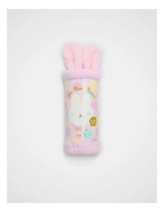 After Bath Beanie Hair Wrap in Pink