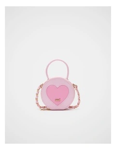 Mini Heart Bag in Pink Lemonade