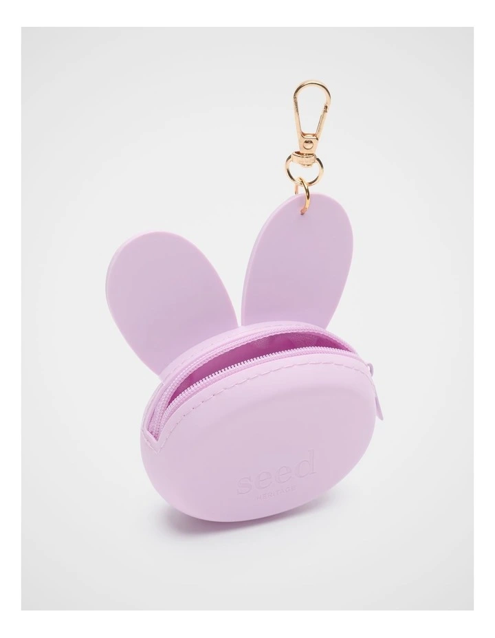 Bunny Silicone Initial Keyring - S image 2