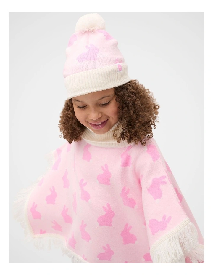 Bunny Beanie in Pink Lemonade image 2