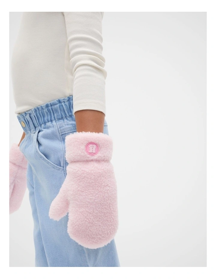 Cosy Mittens in Pink Lemonade image 2