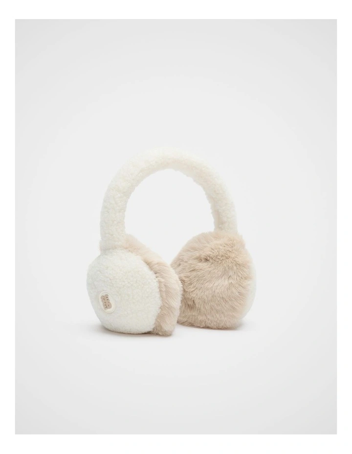 Cosy Ear Muffs in Classic Cream image 1