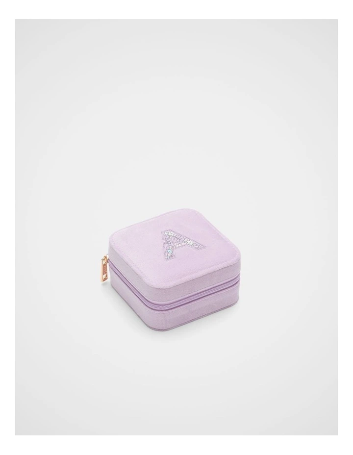 Ditsy Initial Jewellery Box - A image 1