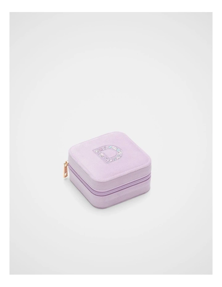 Ditsy Initial Jewellery Box - D image 1