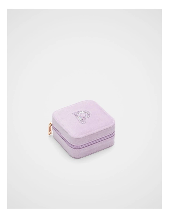 Ditsy Initial Jewellery Box - P image 1