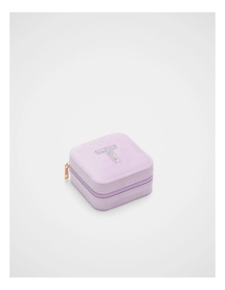 Ditsy Initial Jewellery Box - T image 1