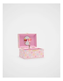 Heart Music Box in Pink