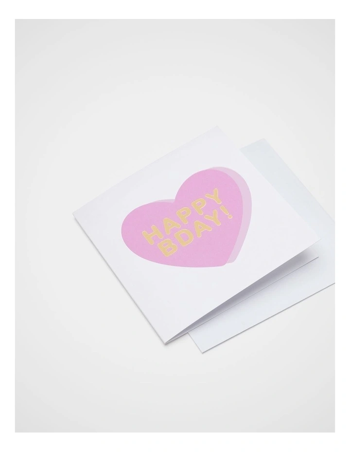 Heart B'day Card image 2