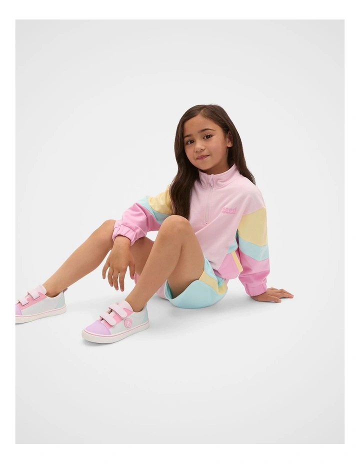 Colourblock Sneaker in Pink Lemonade image 2