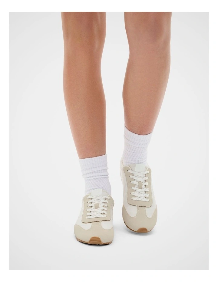 Low Profile Sneaker in Classic Cream Multi image 2