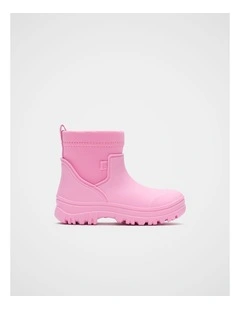 Rain Boot in Candy Pink Multi