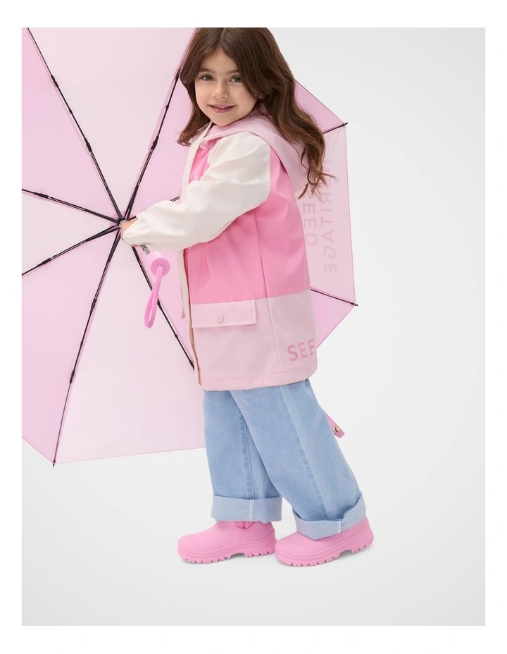 Rain Boot in Candy Pink Multi image 2