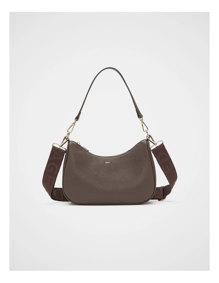 Teen Dual Strap Bag in Chocolate image 1