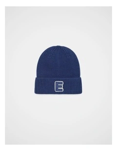 Initial Beanie-  E