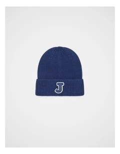 Initial Beanie - J