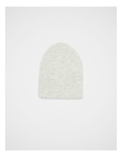 Seed Heritage Basic Rib Beanie in Grey Marle