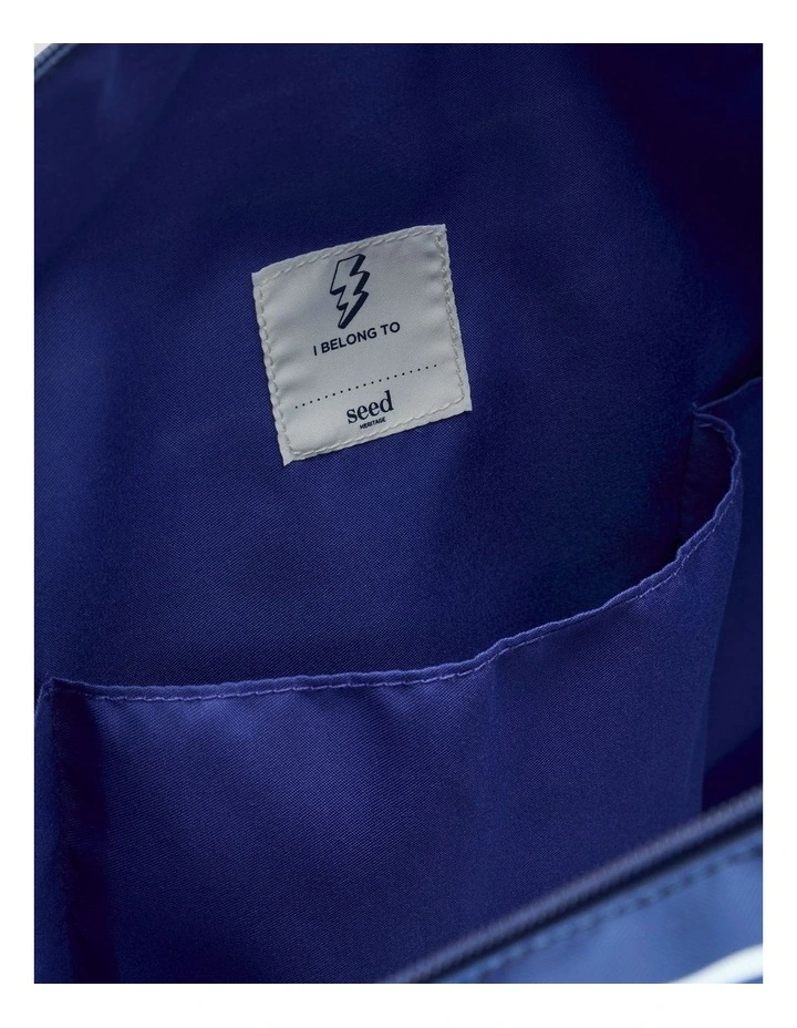 Stripe Weekender Bag in Blue Multi image 4