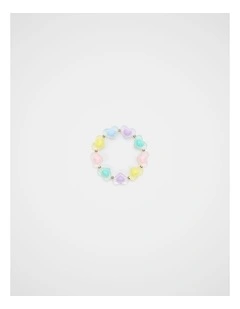 Rainbow Beaded Bracelet