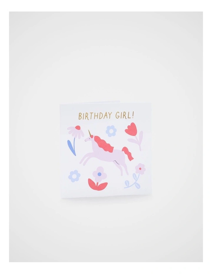 Pony Birthday Girl Card image 1