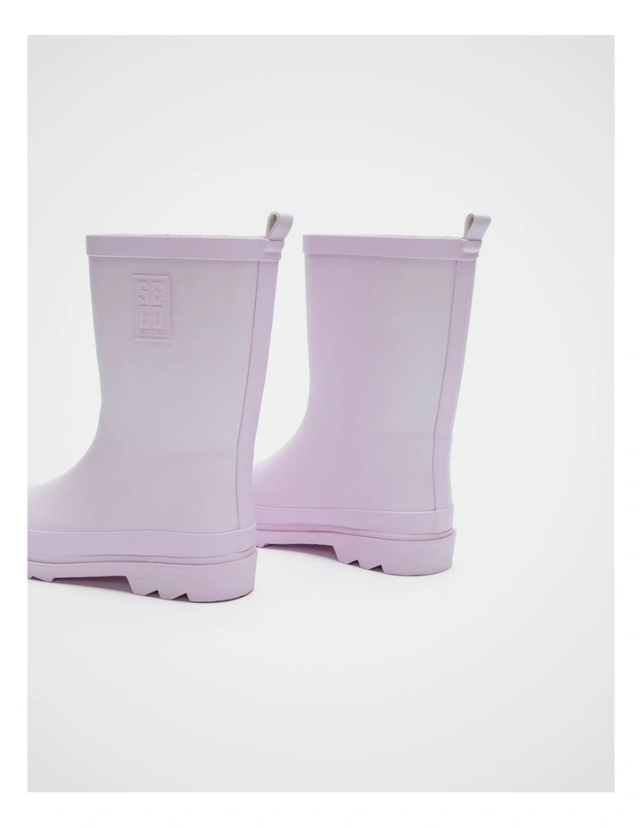Pearlescent Rain Boot in Orchid image 3