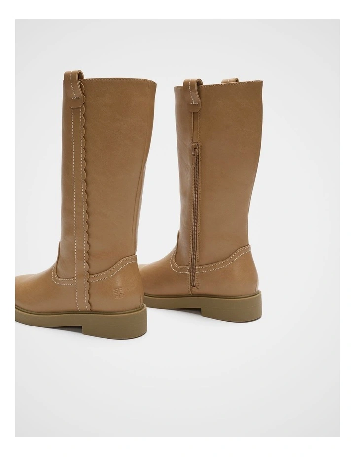 Riding Boots in Caramel image 3